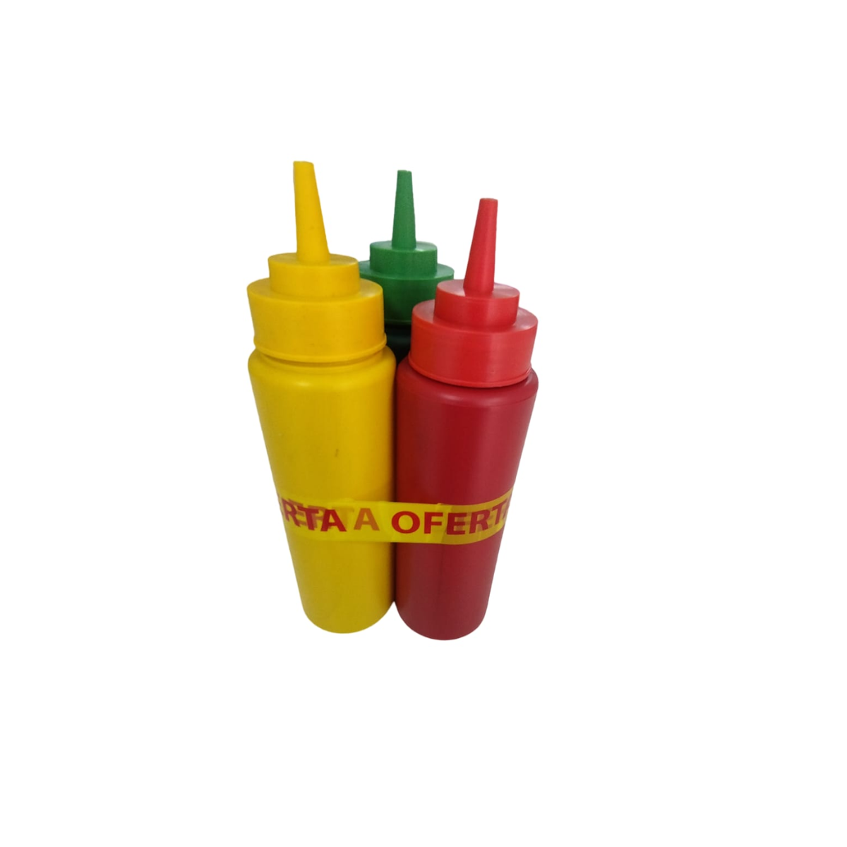 Set Dispensadores Para Salsas X3