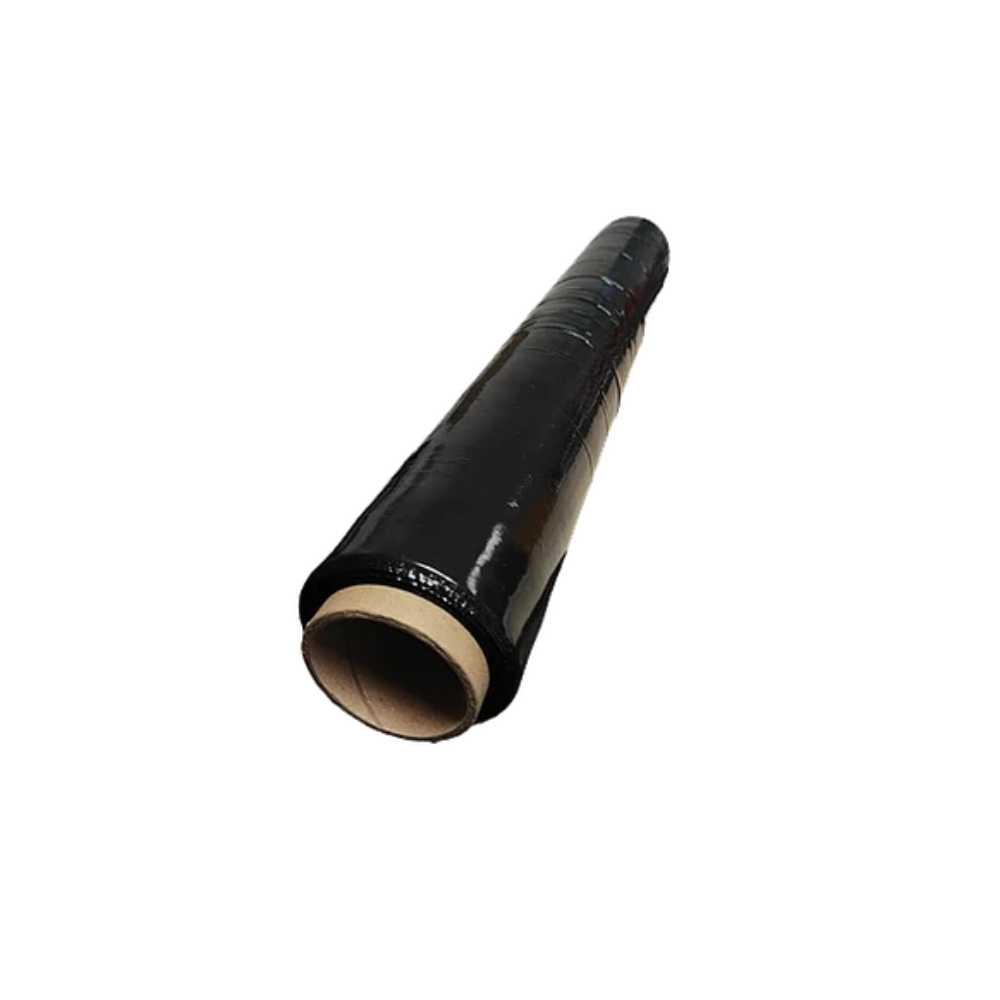 Rollo film stretch negro 50 cm X 150 mts 1,4 kg